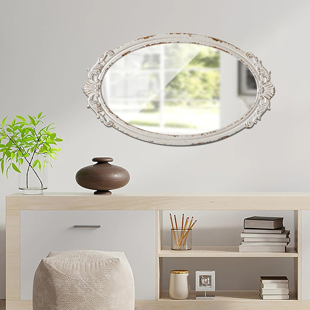 Antique Arendahl Glam Ornate Oval Mirror 24" X 14"
