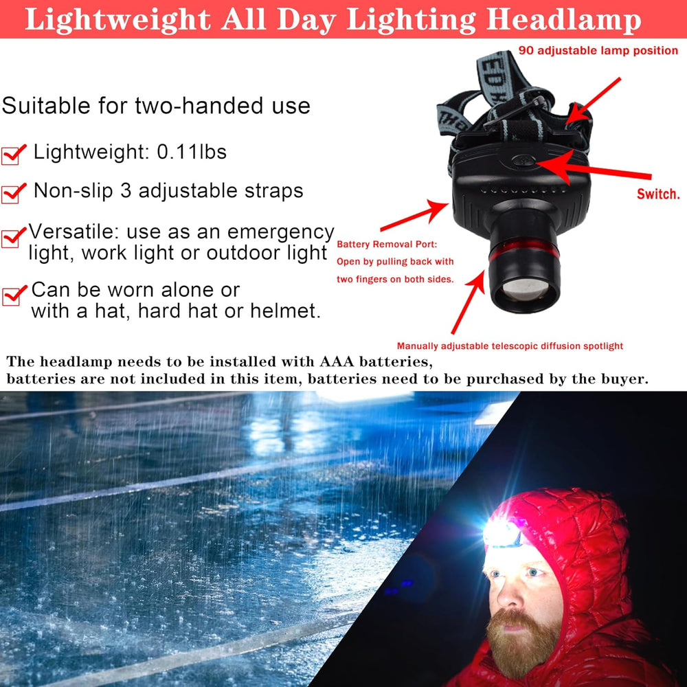 Car Roadside Emergency Kit with Jumper Cables Headlamp Car Safety Kits
