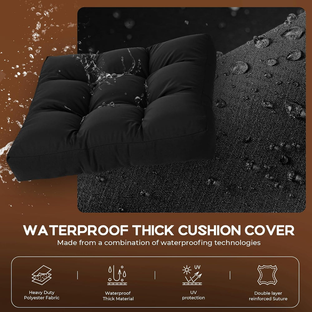 20x20 Outdoor Seat Cushions Set of 2