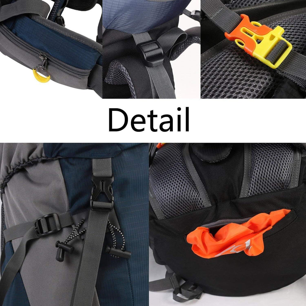 Esup 50L Waterproof Camping Hiking Backpack for Men and Women