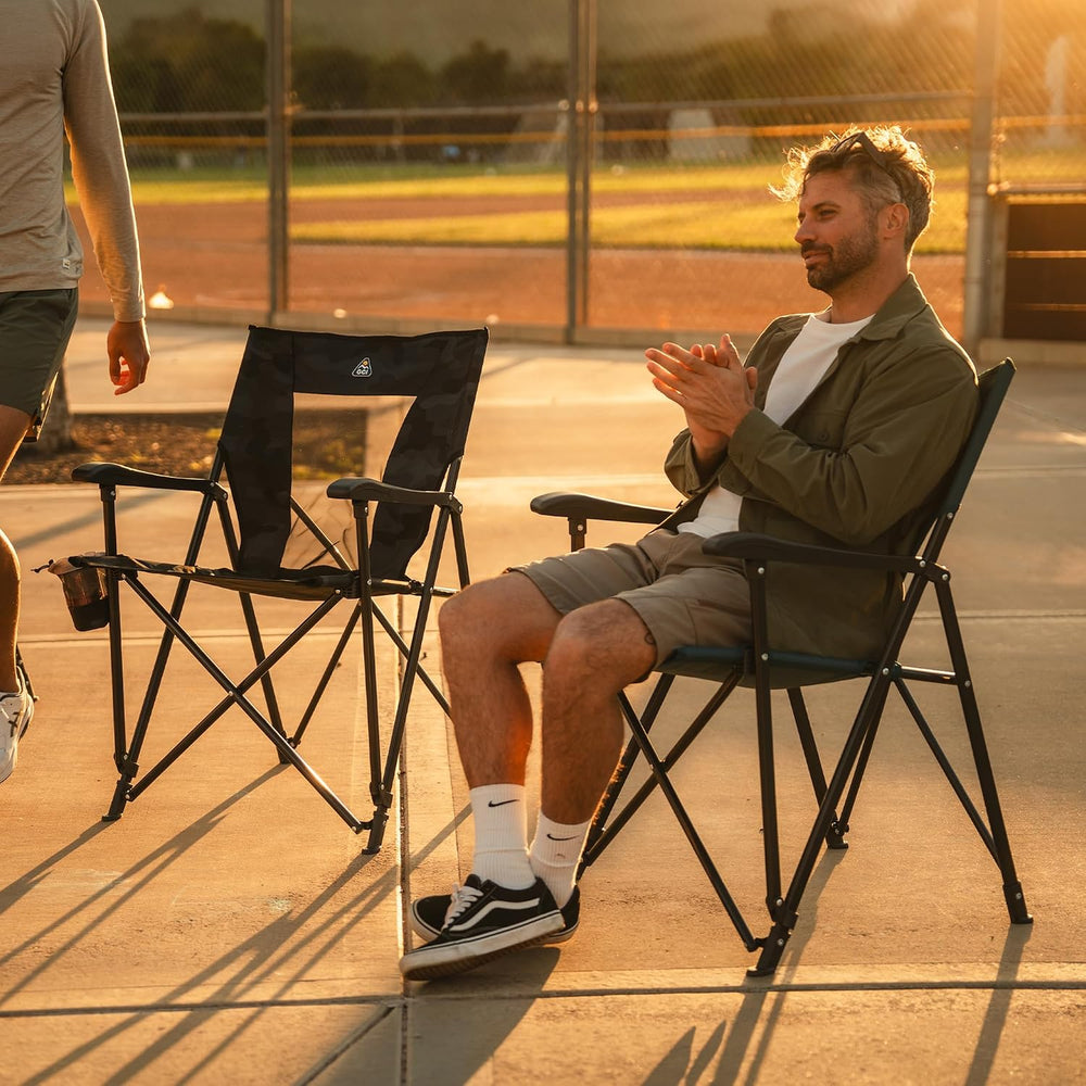 GCI Outdoor Eazy Chair, Folding Camping Chair for Adults