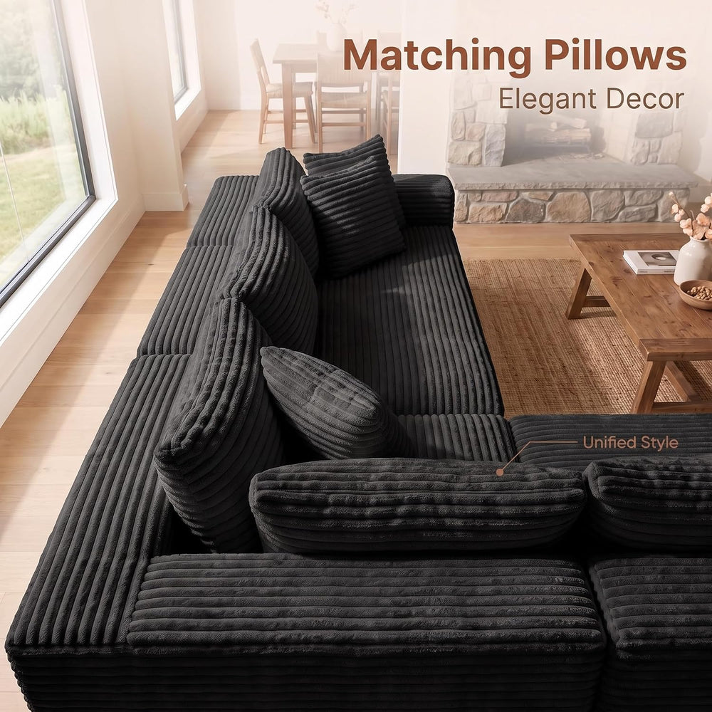 Boneless Couch Modular Sectional Sofa Cloud Couch