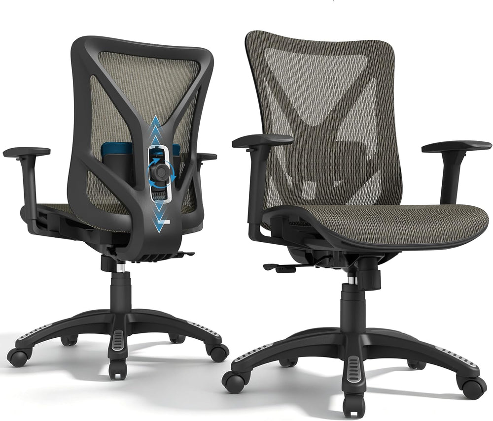 Ergonomic Office Chair, Mesh Computer Desk Chairs with BIFMA X5.1 Certified, ...
