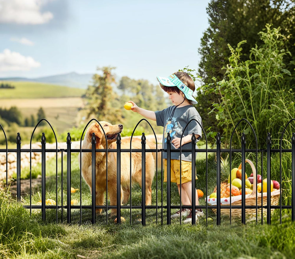 Thealyn Garden Fence 24" H x 24" W (5 Panels, Total 10 ft)