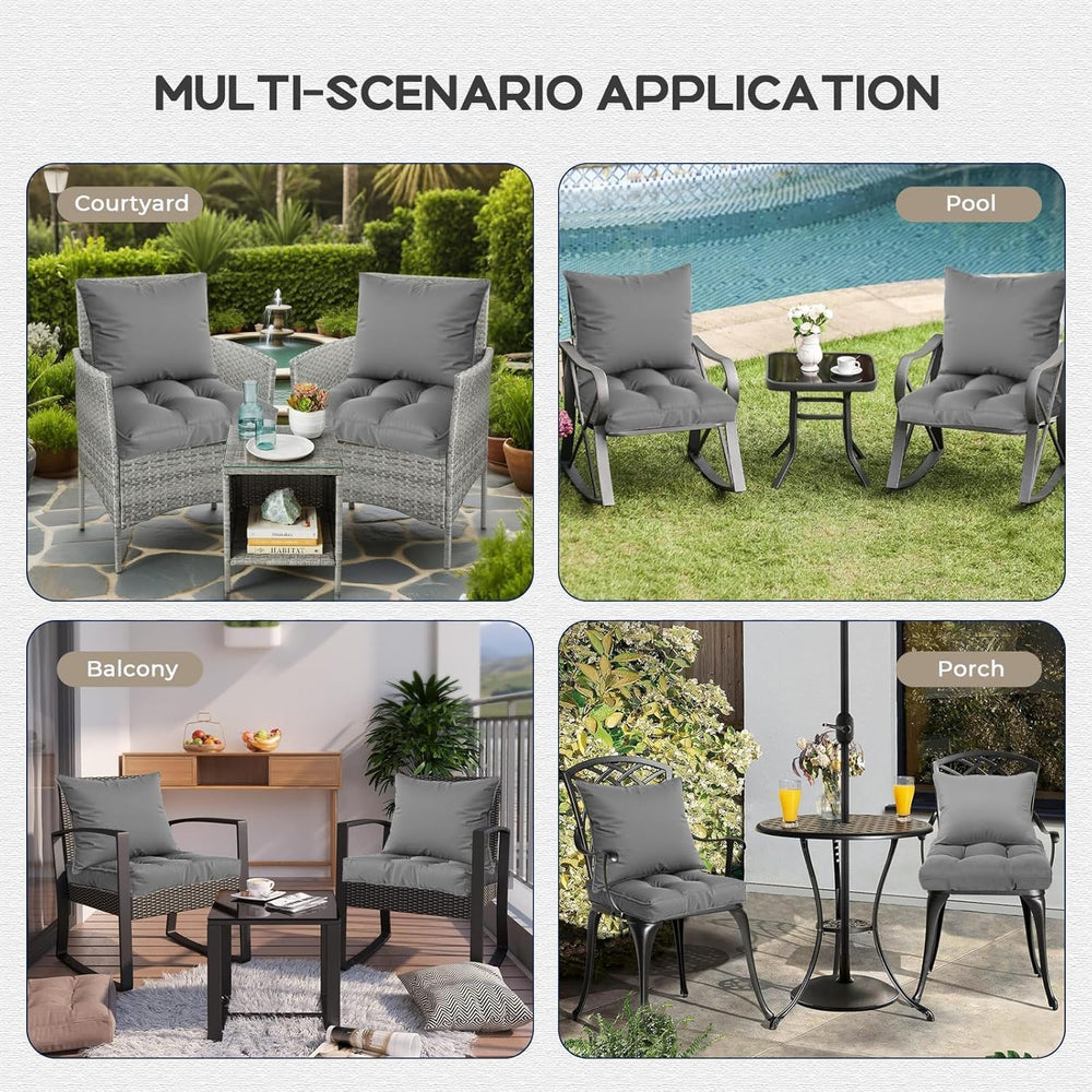 24x22 Outdoor Seat Cushions Set of 2