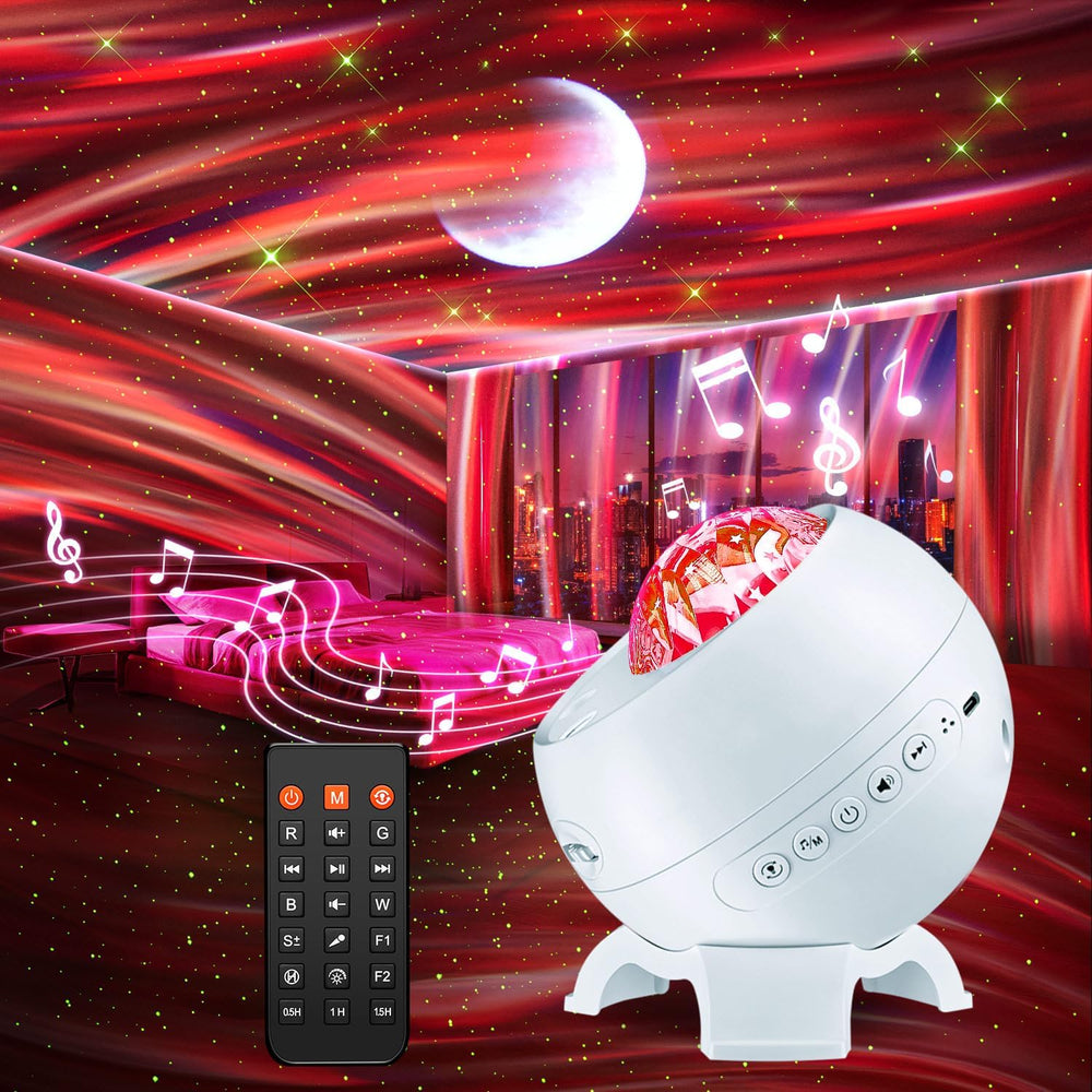 Portable Bluetooth Speaker with Hi-Fi Stereo Sound, Minimalist White Wireless...