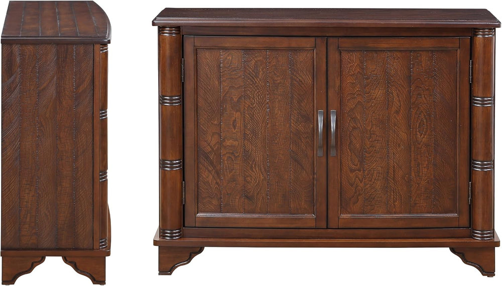 LKTART 40" Vintage Sideboard Buffet Storage Cabinet, Accent Storage Cabi...