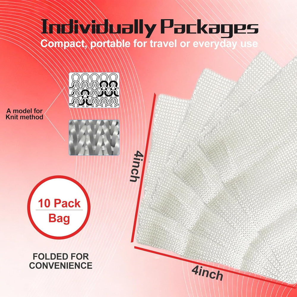 Soluble Hemostatic Gauze,4"X4" Quick Clot Combat Gauze Pads