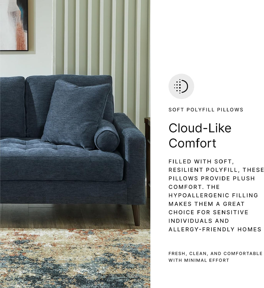 Signature Design by Ashley Bixler Mid-Century Modern Tufted Right-arm Facing ...