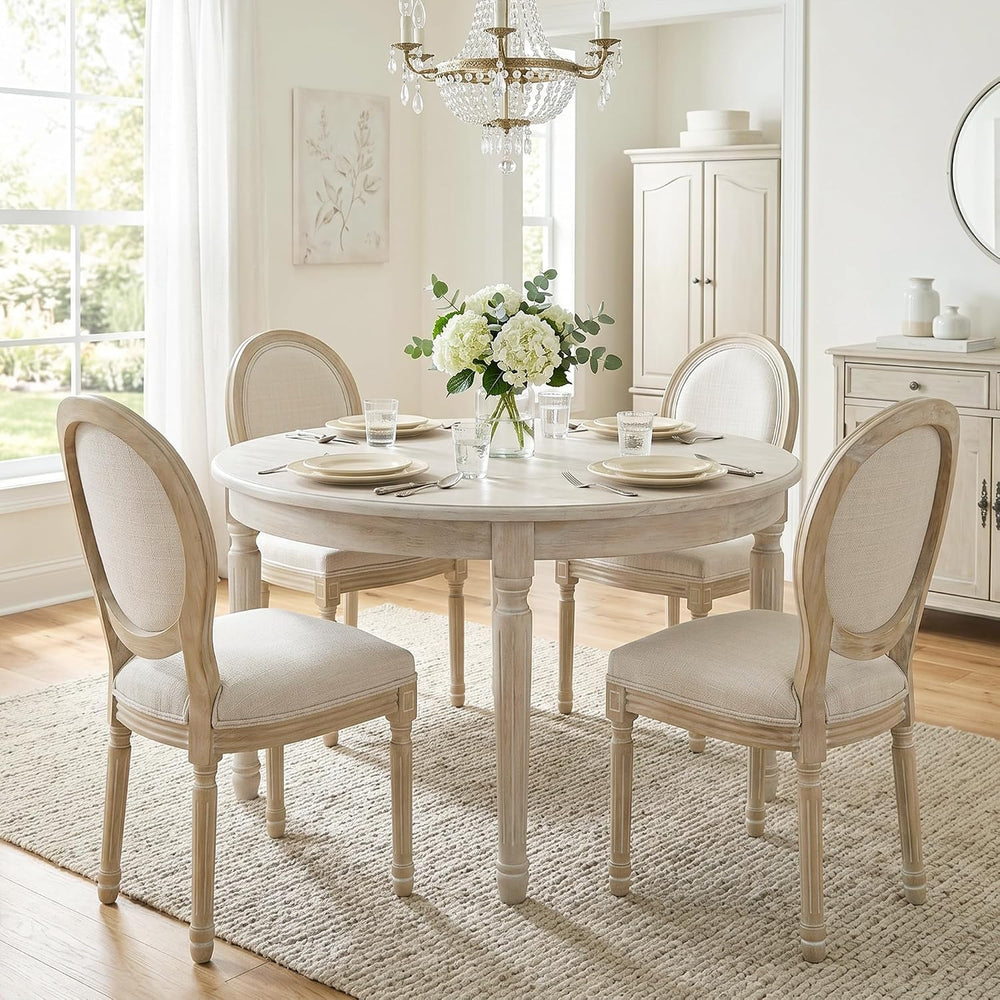 chairus Farmhouse Dining Chairs Set of 2 French Country Dining Room Chairs Vi...