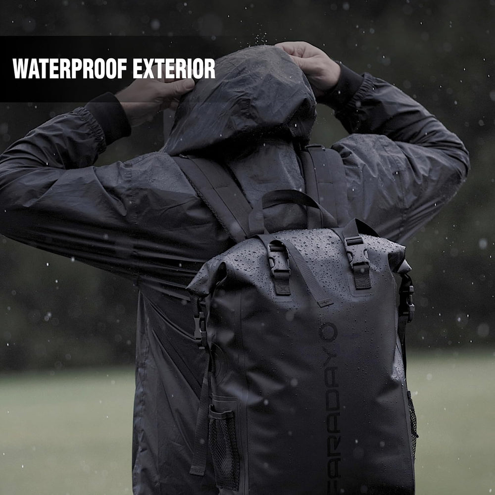 Faraday Defense Waterproof Faraday DRY Bag - 17L Backpack - Fast, Easy Access...