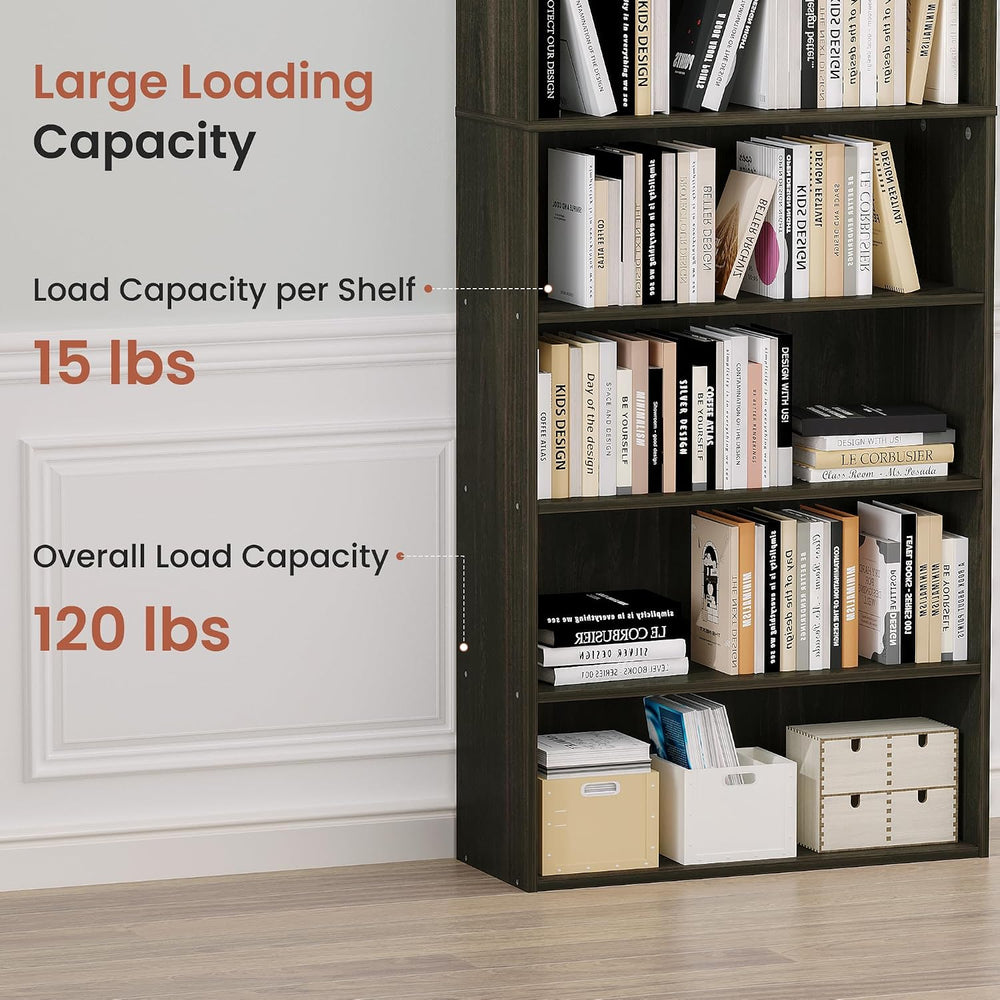 8 Tier DVD Storage Shelf, DVD Shelf holds up to 280+ DVD, Black