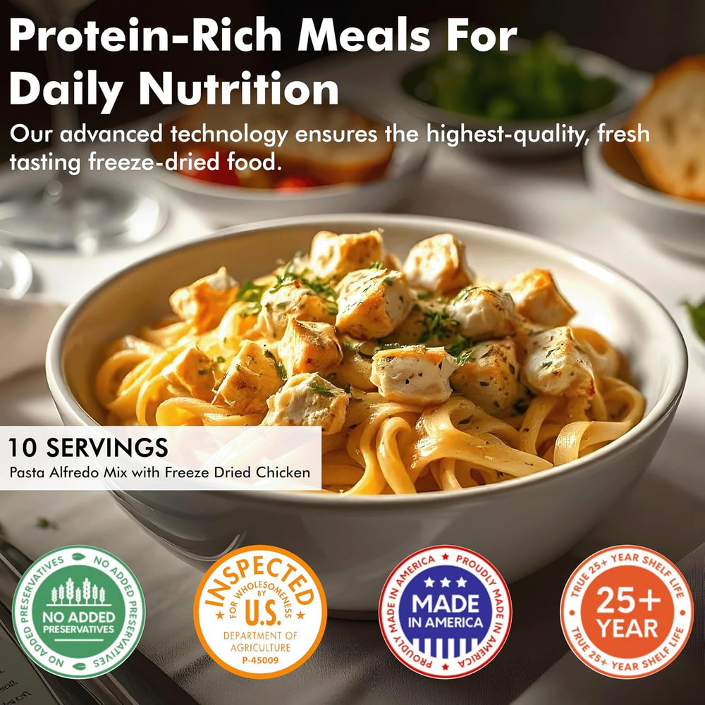 Numanna Family Pack with Meat Bucket 146 Servings | 1-Month Emergency Protein...