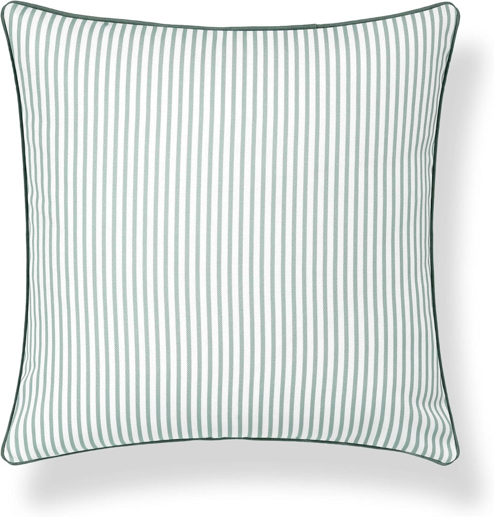 Hofdeco Premium Coastal Grandmillennial Patio Indoor Outdoor Throw Pillow Cov...