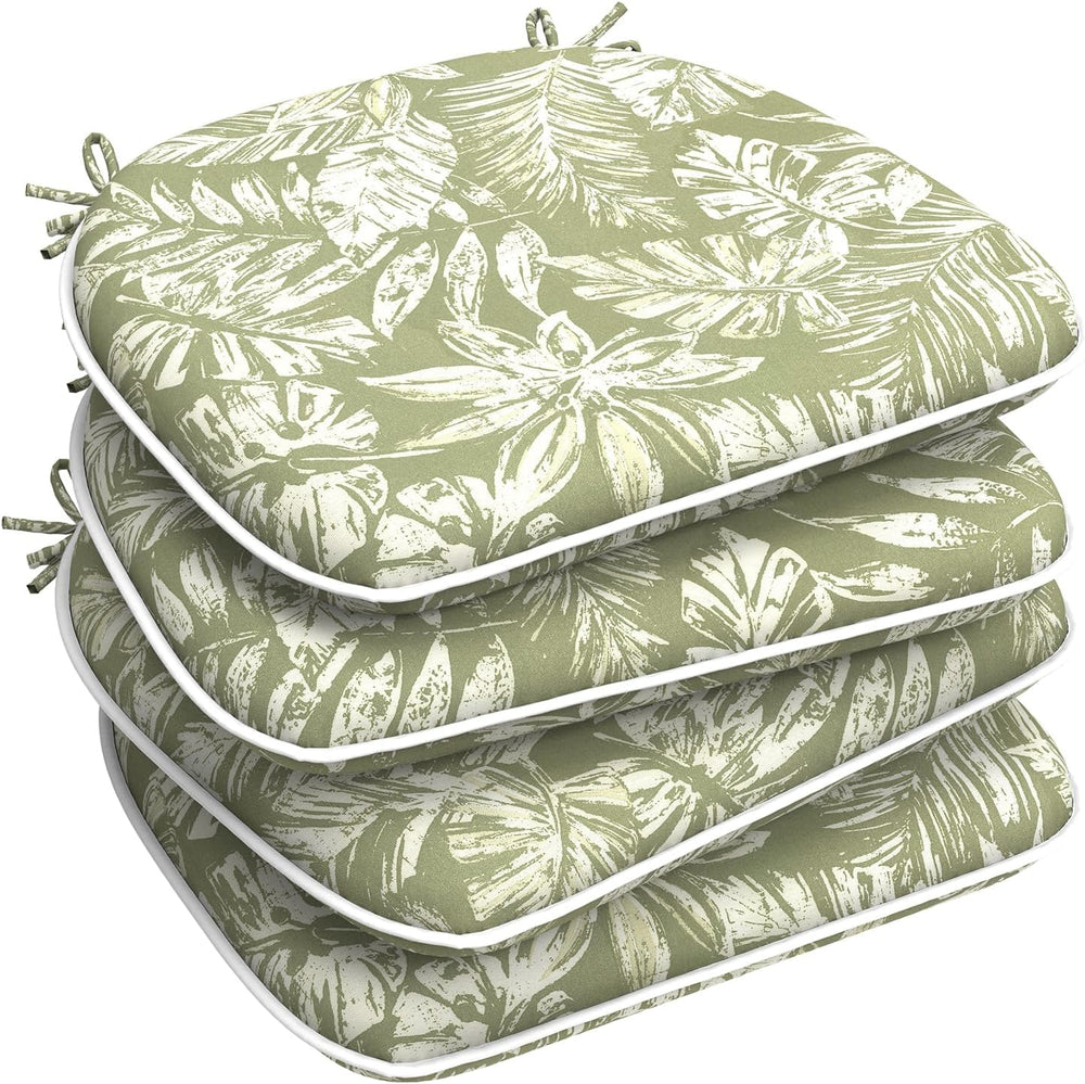LVTXIII Outdoor Chair Cushions for Patio Furniture Set of 4, Water Repellent ...