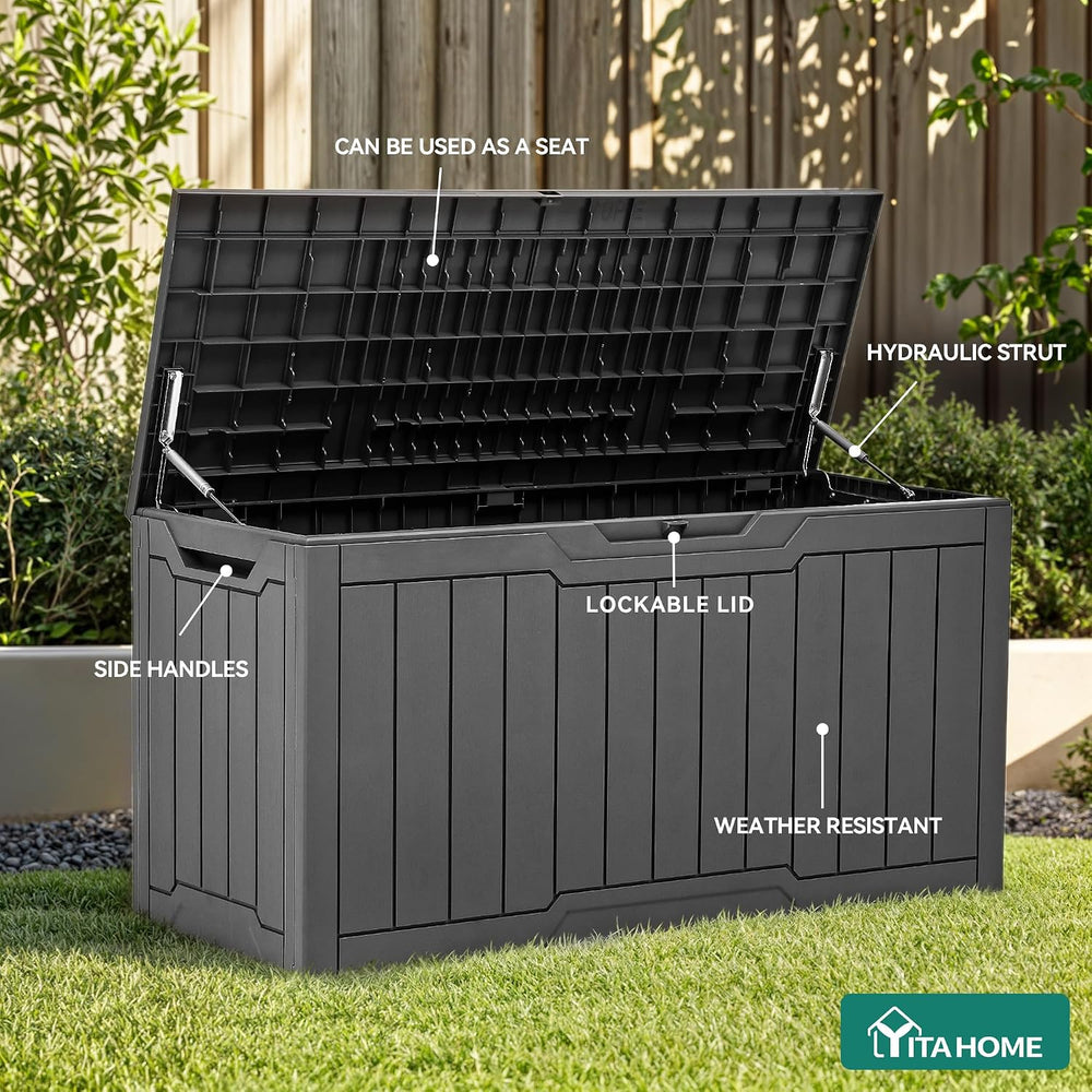 YITAHOME 80 Gallon Outdoor Storage Box