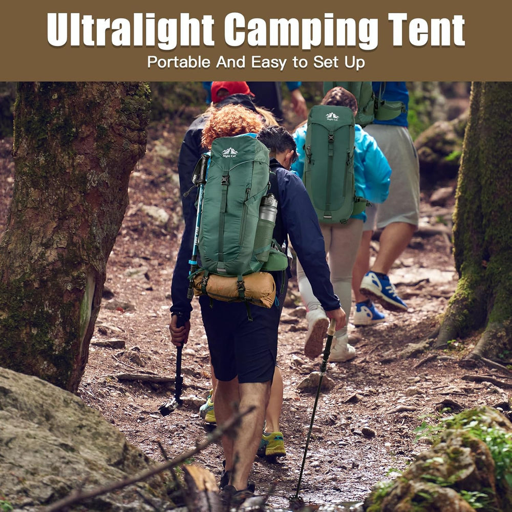 Night Cat Ultralight Tent 1 Person for Professional Backpacker Hiker 2 LBS On...