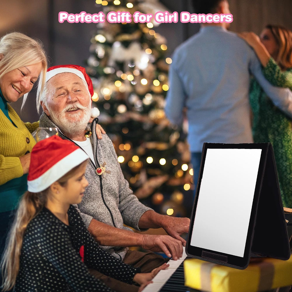 LPHUMEX Foldable Portable Full Length Mirror for Camping, Travel, Dancers, 32...