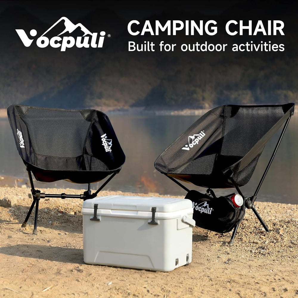 Camping Chair, Lightweight Folding Backpacking Hiking Chair, Compact Portable...