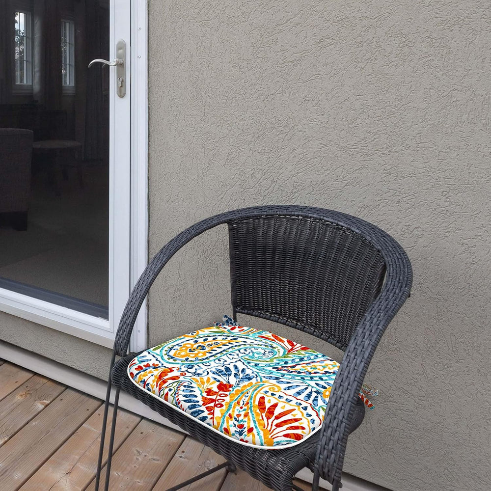 LVTXIII Indoor/Outdoor Chair Cushions Seat Cushions with Ties, Patio Chair Pa...