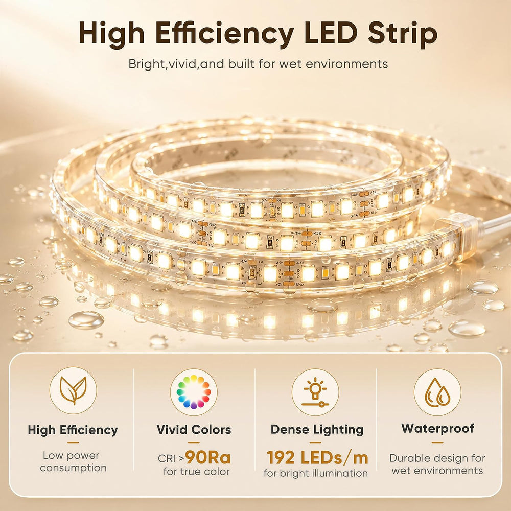 Antok 24x36 LED Bathroom Mirror with Lights, Backlit + Frontlit