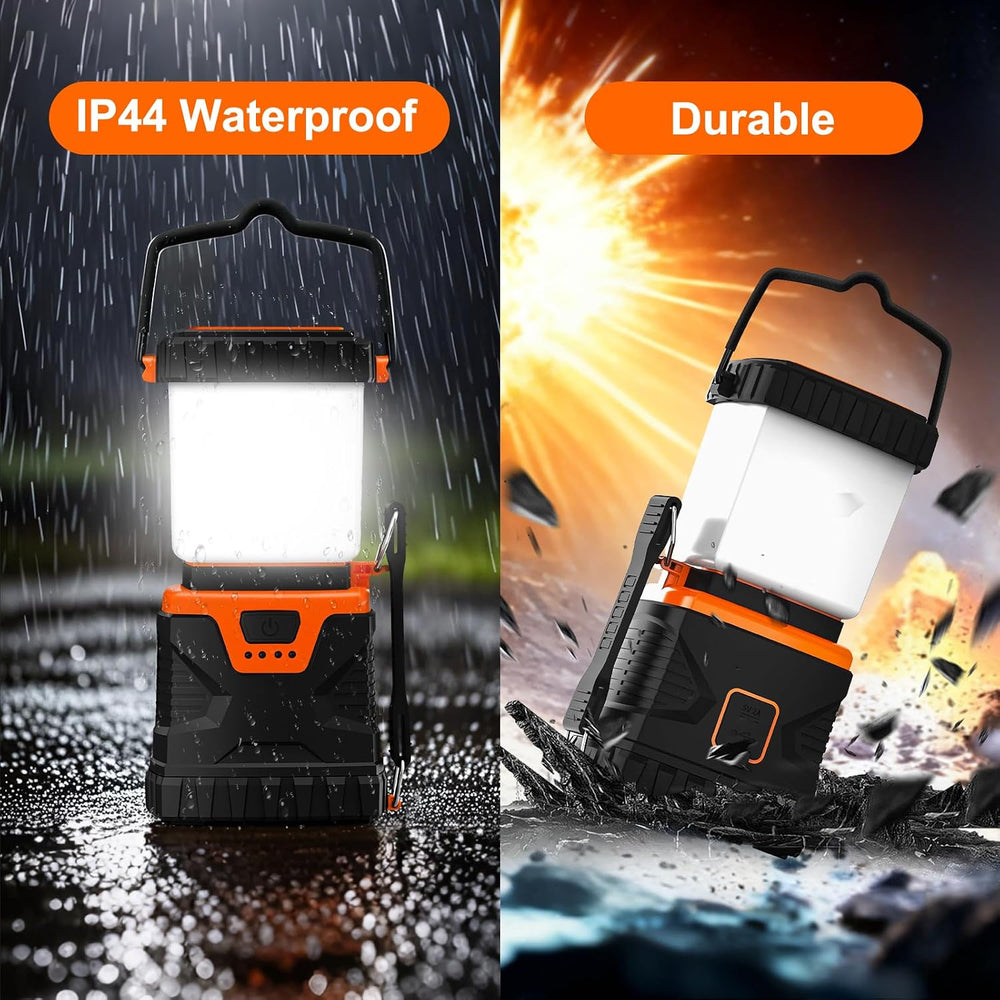 LED Camping Lantern Rechargeable,1000LM, Portable with 5 Ligth Modes, IP44 Wa...