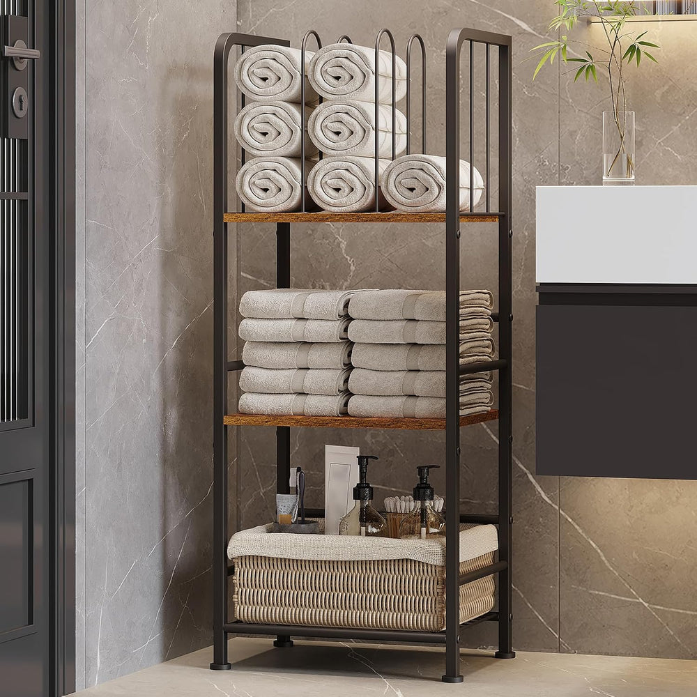 3-Tier Freestanding Towel Racks for Bathroom, Towel Rack Stand