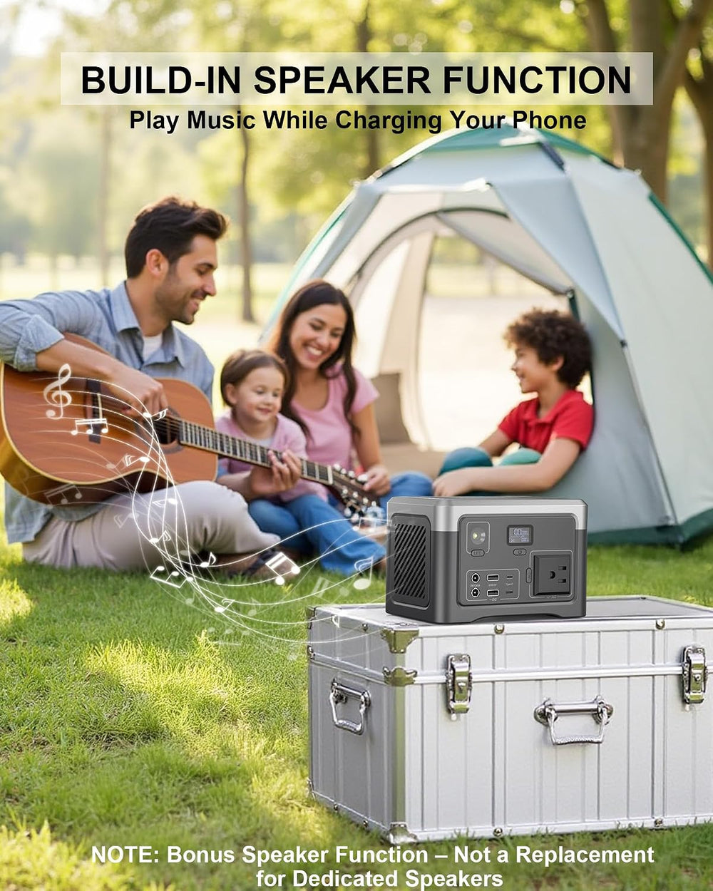 Portable Power Station 192Wh Outdoor Generator with AC Outlet 100W(200W Surge...