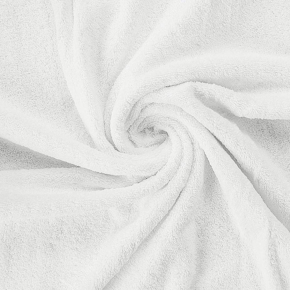 Utopia Towels 8 Piece Majestic Plush Luxury Towel Set, Cotton, White