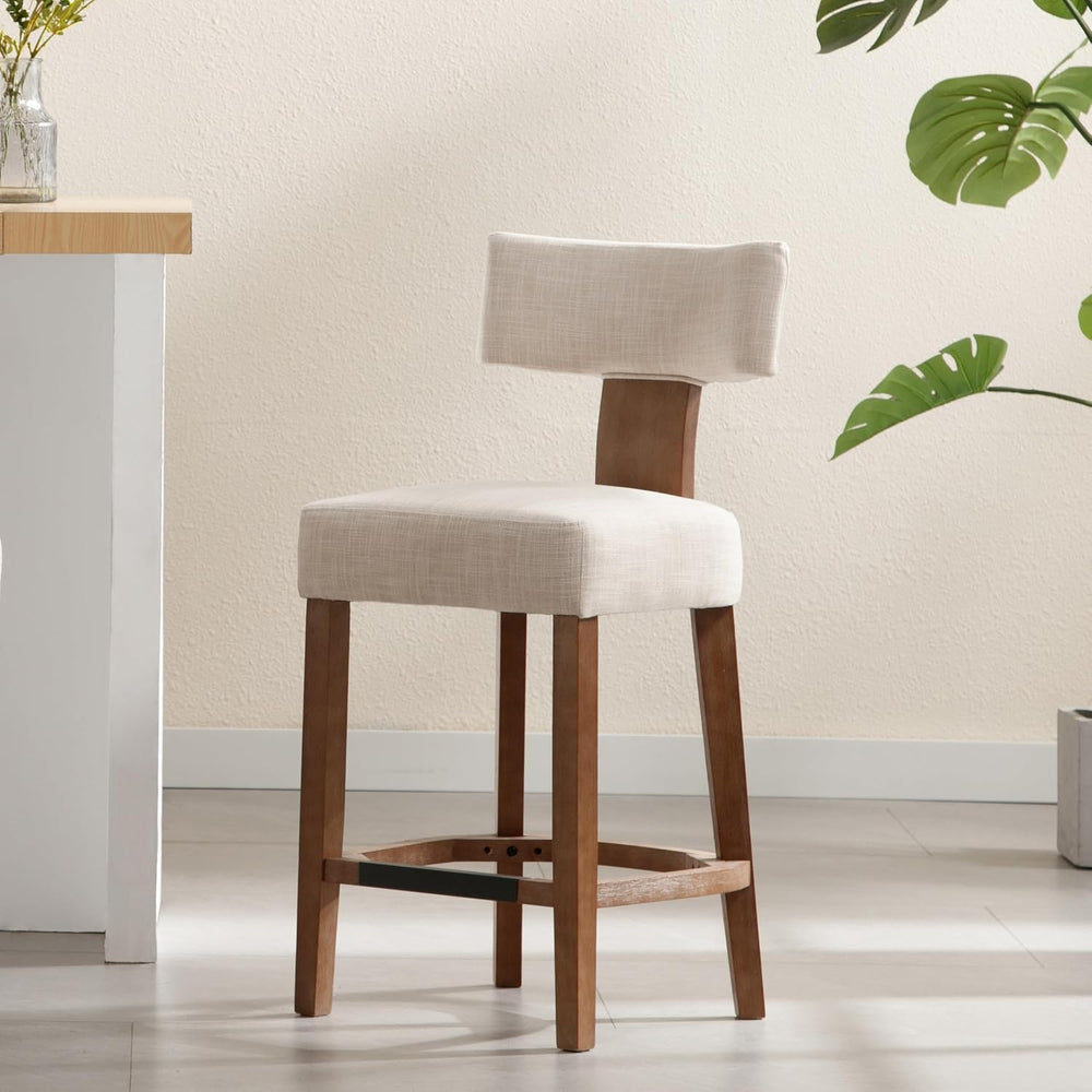 RIVOVA 26” Counter Stool Counter Height Bar Stools Modern Kitchen Bar Stools ...