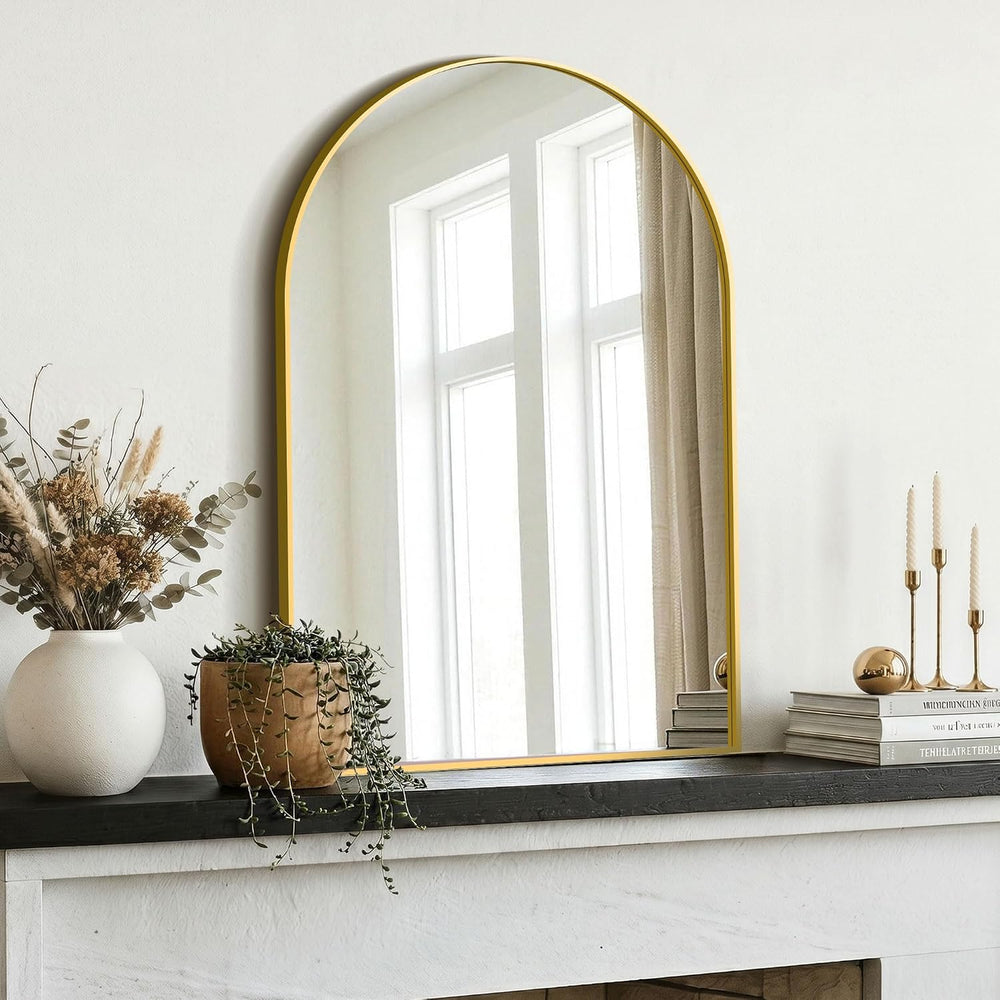 AMOISE Arched Bathroom Mirror for wall, 2 Pack 30"x20" Vanity Mirro...