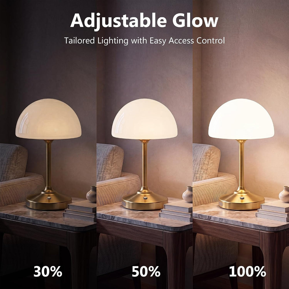 Dawnwake Table Lamp Cordless Lamp,5000mAh Rechargeble Battery Operated Lamp