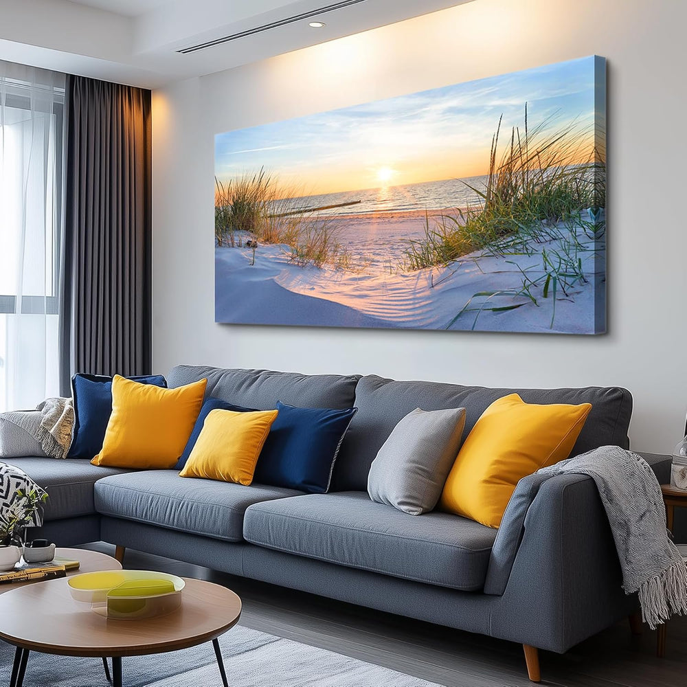 MHARTK66 Beach Canvas Wall Art For Living Room,Pictures for Bedroom,20"X...