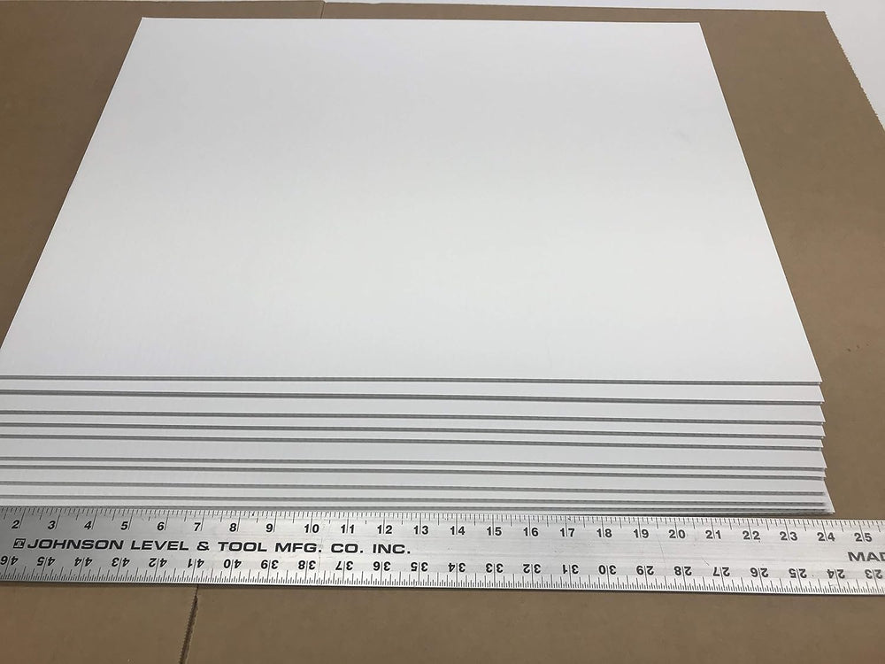 10 White Signs Blank 18''x24'' & 10 Double H 10''...