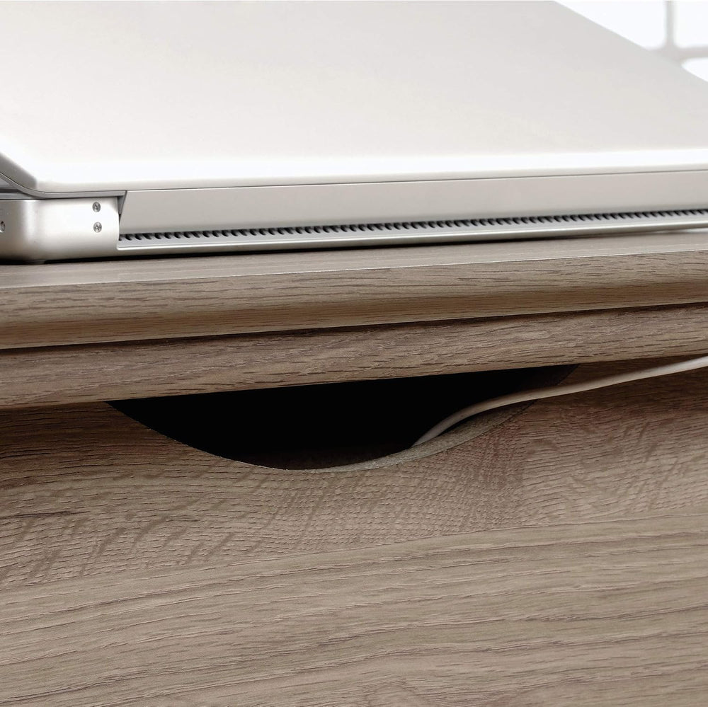 Sauder Barrister Lane Executive Desk, Salt Oak finish