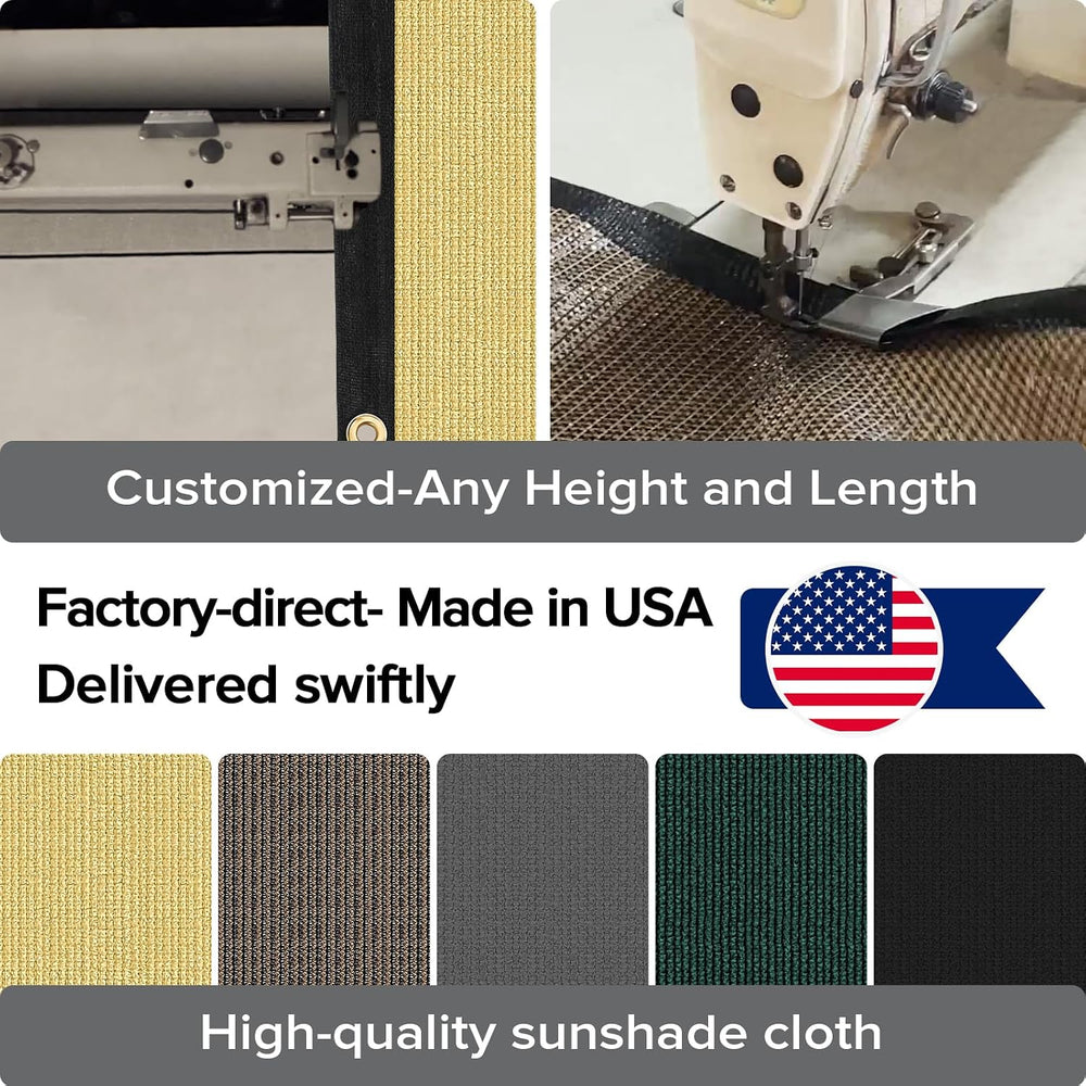 4ftx50ft Fence Privacy Screen Heavy Duty 170 GSM Windscreen & Dustproof F...