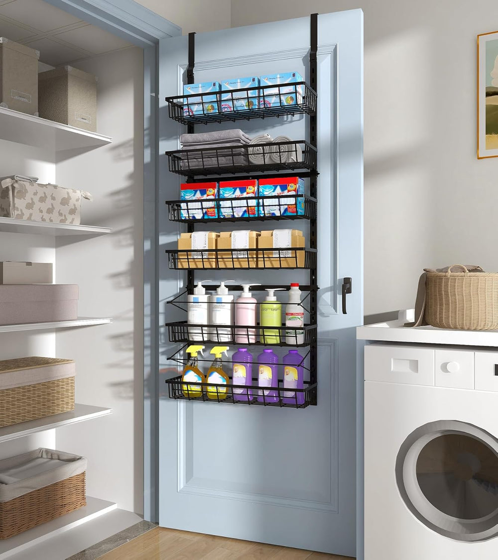Mefirt Over The Door Pantry Organizer, Pantry Storage and Organization