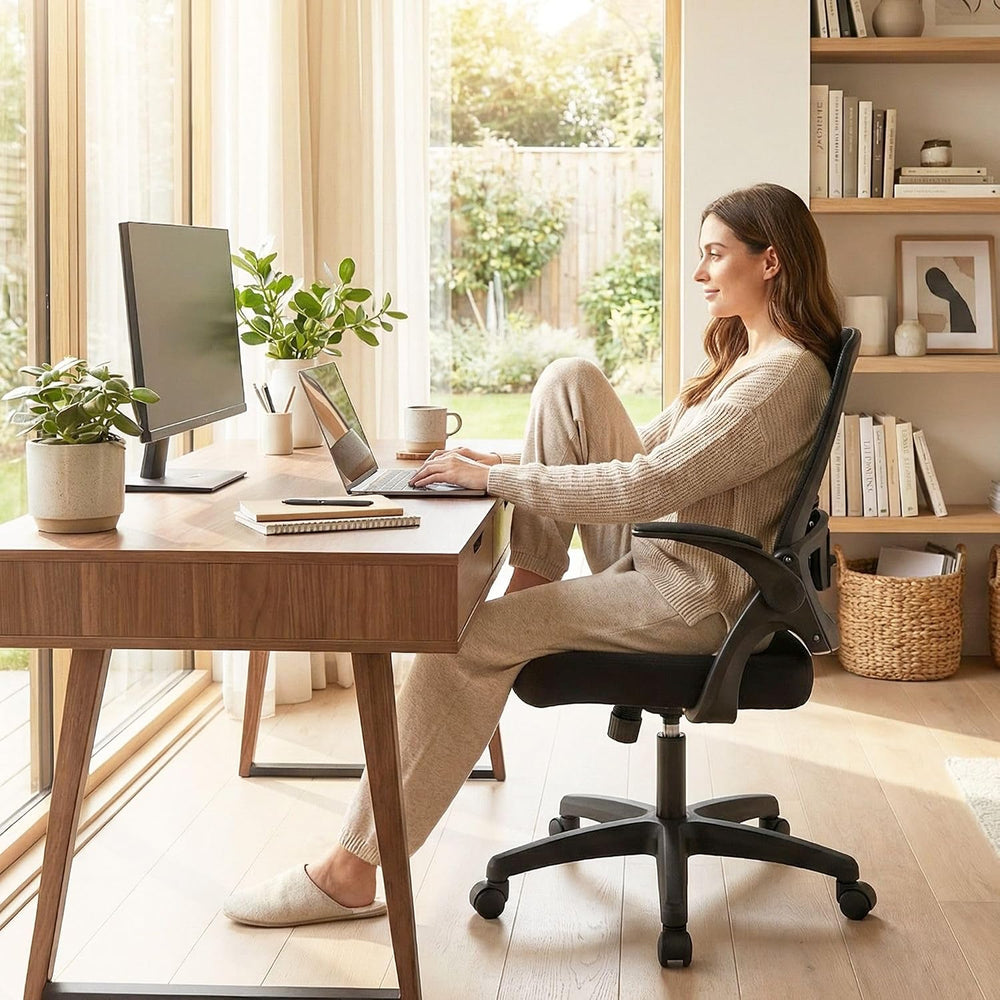 NEO Chair Mesh High Back Chair Home Office Ergonomic Computer Adjustable Heig...
