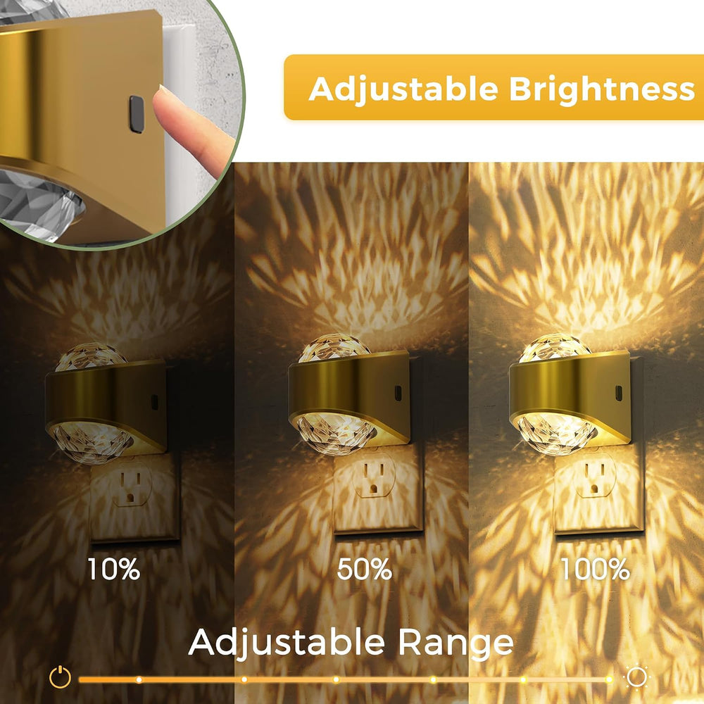 L LOHAS LED Projector Night Light,Night Lights Plug into Wall