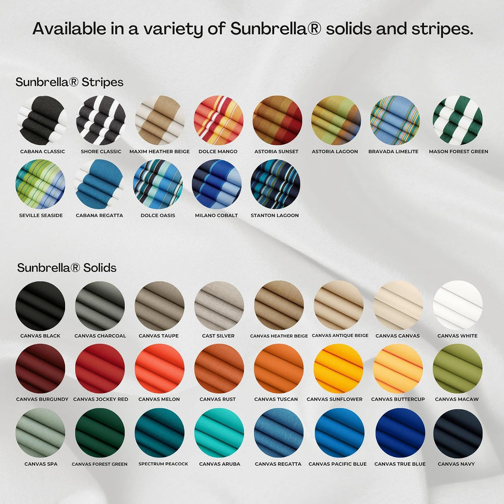 RSH DECOR: Sunbrella Pillow Covers Set of 2 | Covers Only - 17" x 17&quo...