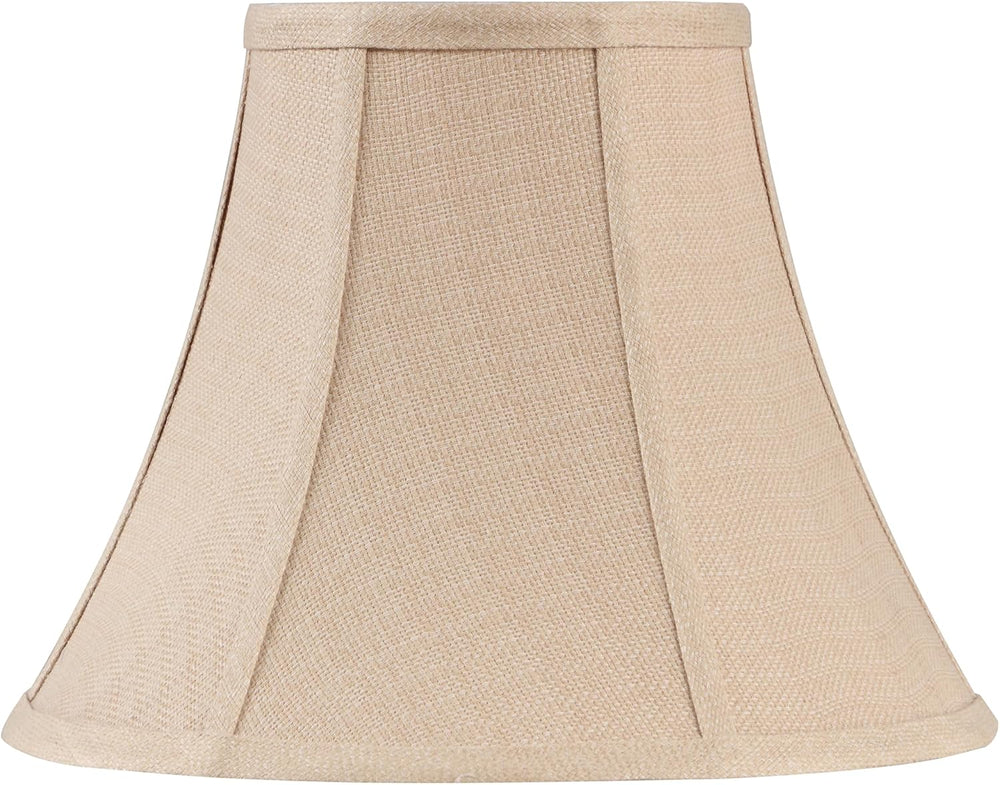 Aspen Creative 30160A Transitional Bell Shape Spider Construction Lamp Shade ...