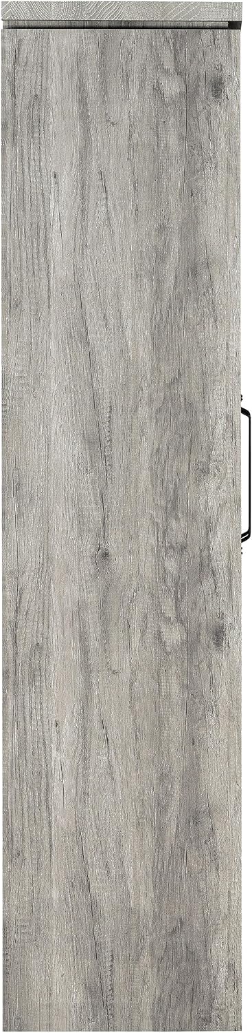 Coaster Alejo 35-Inch Display Cabinet with Storage, Grey Driftwood 950783
