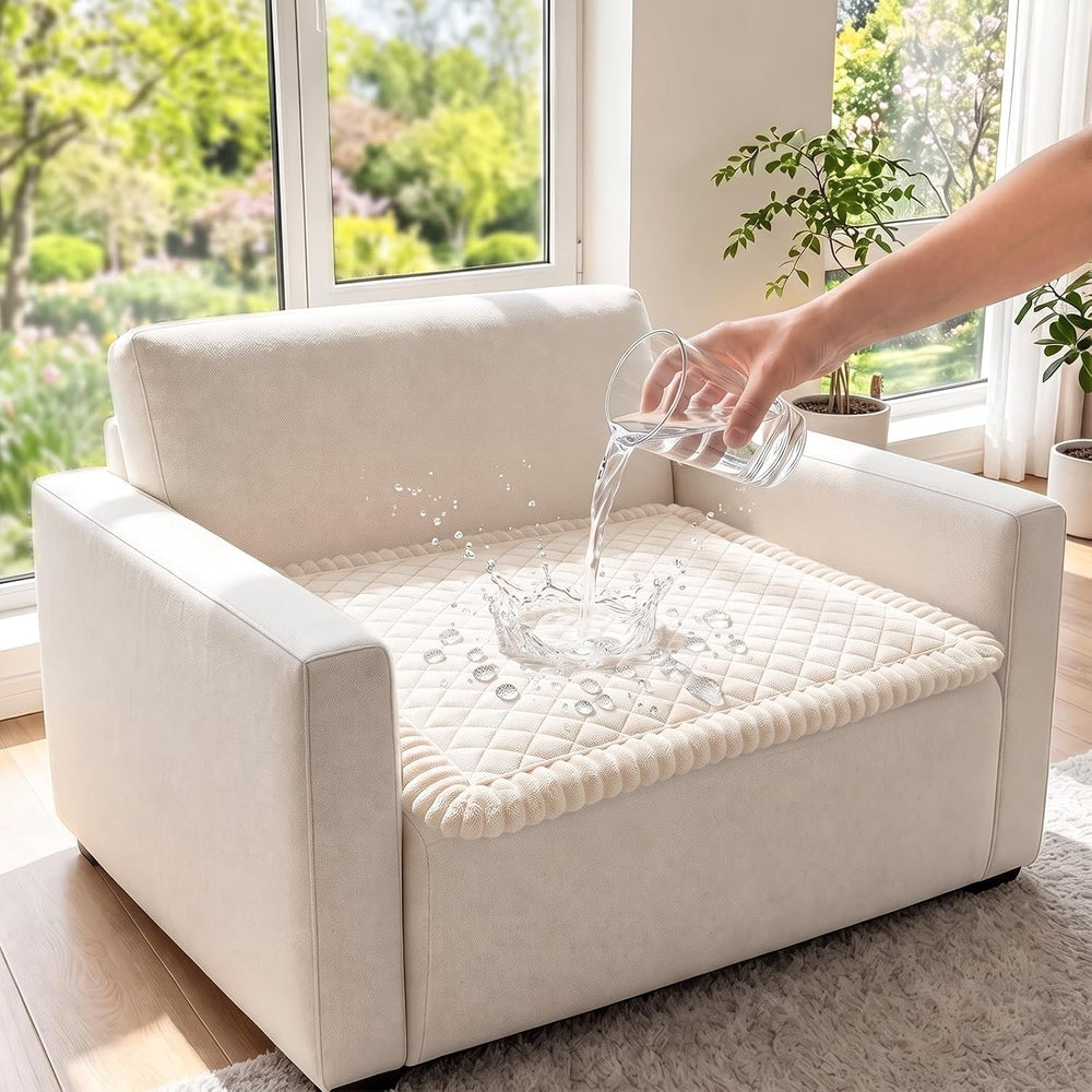 Waterproof Couch Cover for Dogs, Washable Soft Sofa Protector