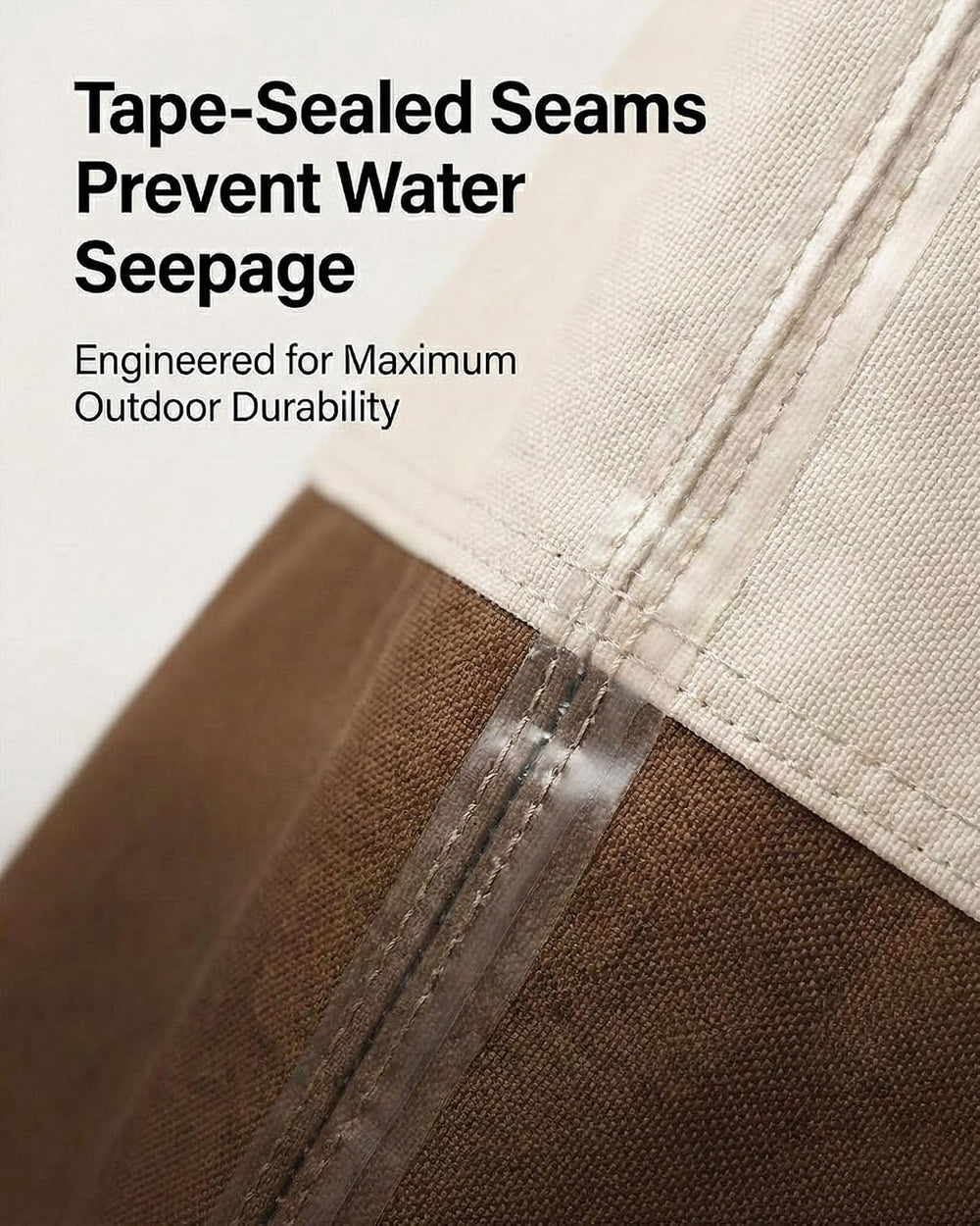 4-Piece Patio Furniture Cover Set, Waterproof Outdoor Furniture Covers for 3-...