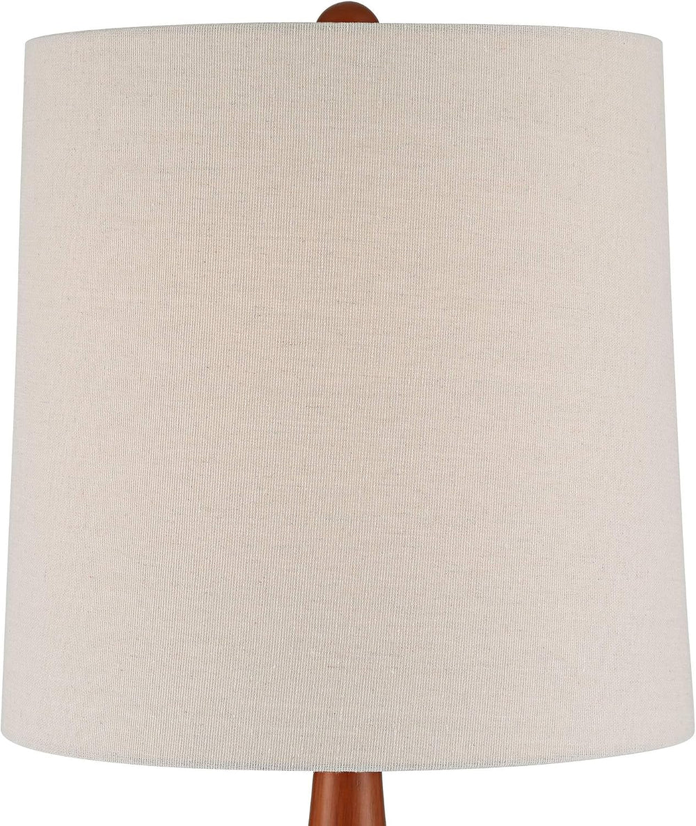 Andi 25" High 3-Way Table Lamp Modern Green Ceramic Cottage Mid Century