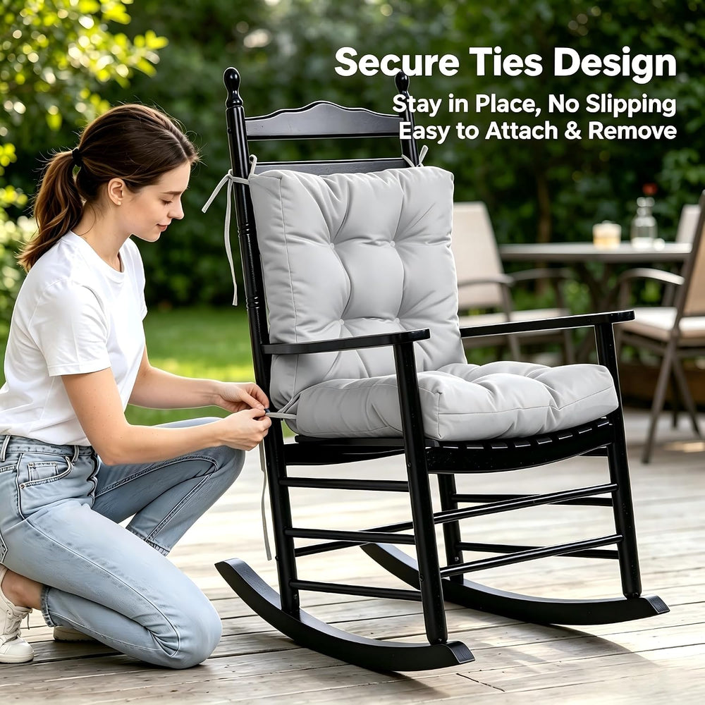 QILLOWAY Outdoor Chair Cushion for Patio Furniture, Waterproof Patio Cushions...