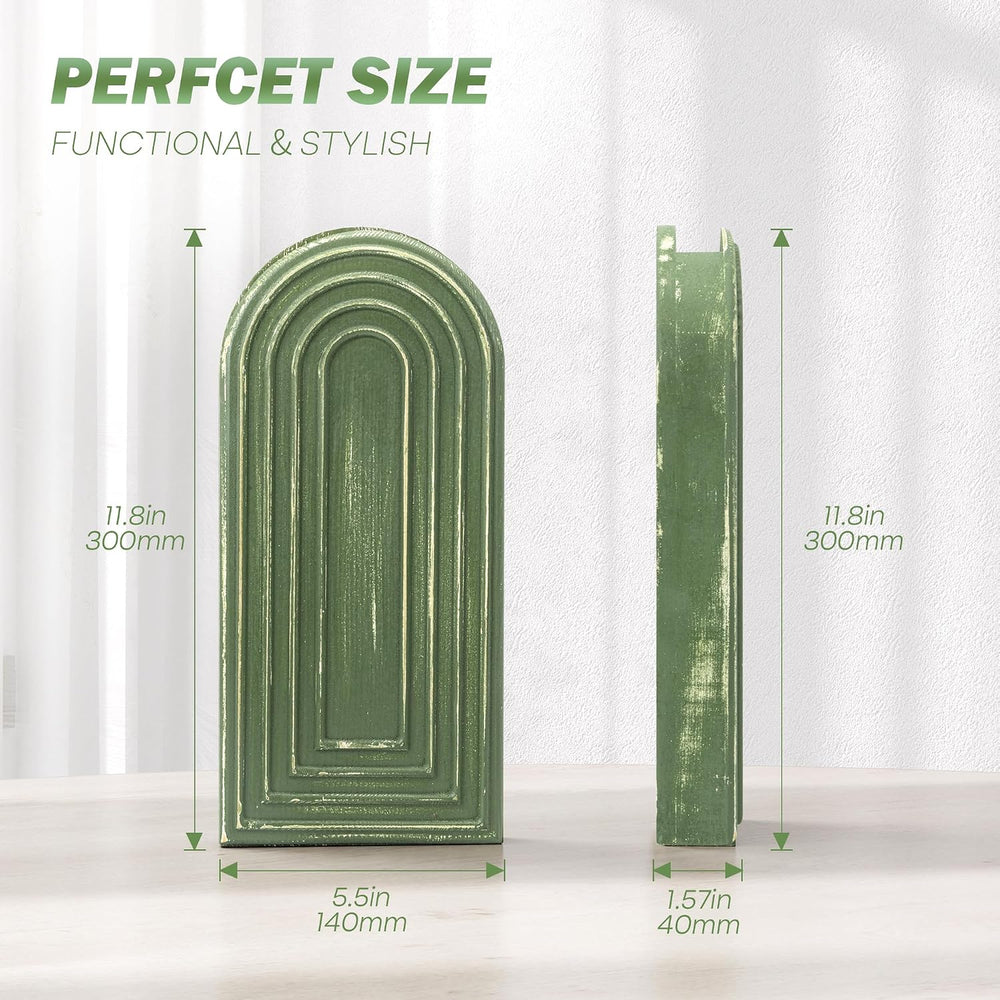 EOSAHR Wall Vase for Flower: Wall Planter Holder for Boho Wall Decor, Green