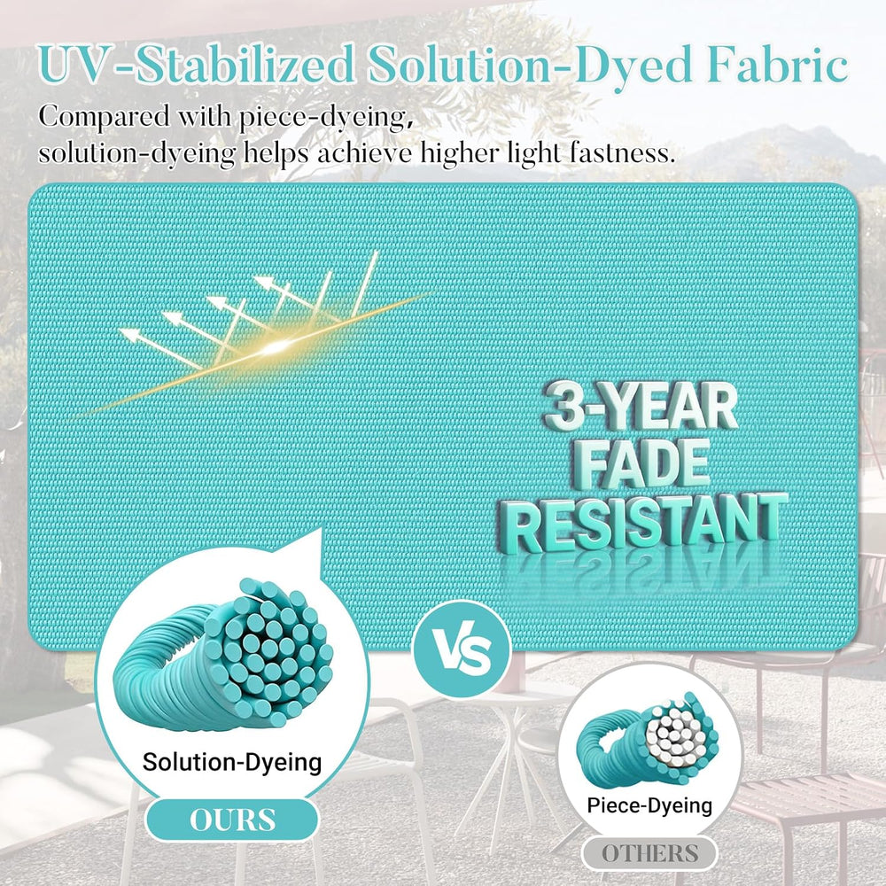 Basic Beyond Outdoor Chair Cushions for Patio Furniture, Waterproof Outdoor S...
