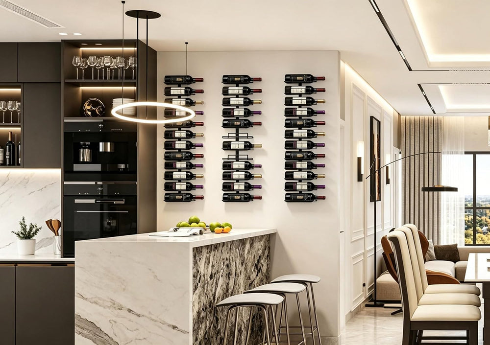 12 Bottles Wall Mount Wine Rack