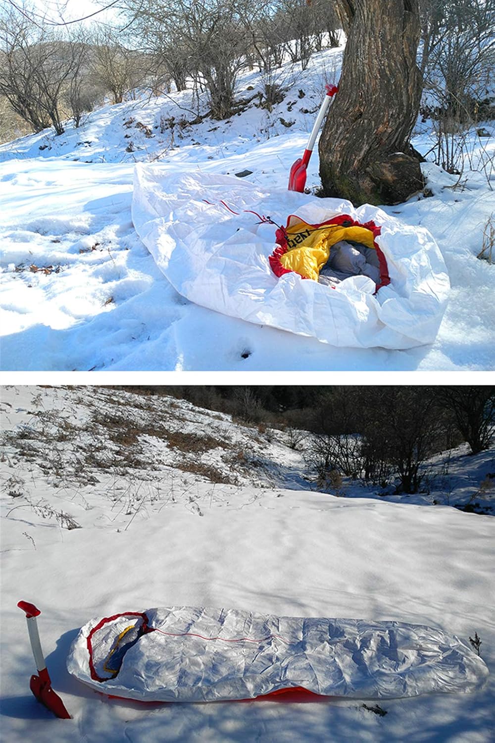 Sleeping Bag Liner, 3F UL GEAR Tyvek Sleeping Bag Cover Liner Waterproof Bivy...